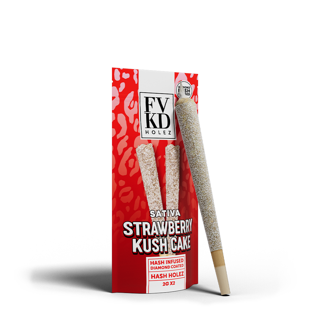 FVKD Strawberry Kush Cake Pre-Roll