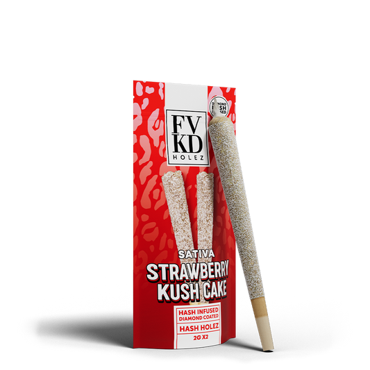 FVKD Strawberry Kush Cake Pre-Roll