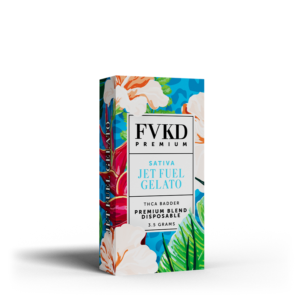 FVKD Jet Fuel Gelato Strain Vape