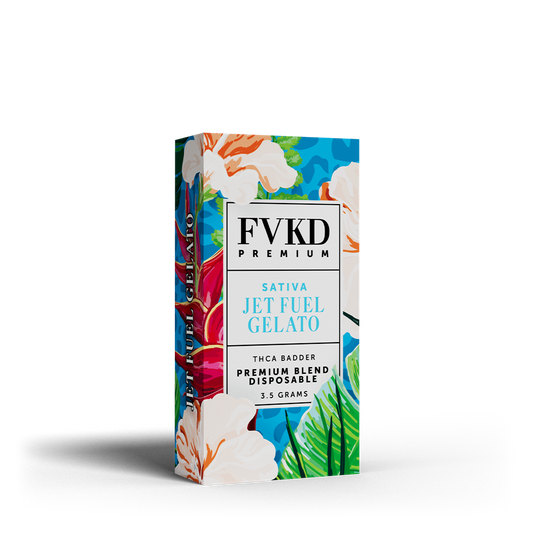 FVKD Jet Fuel Gelato Strain Vape