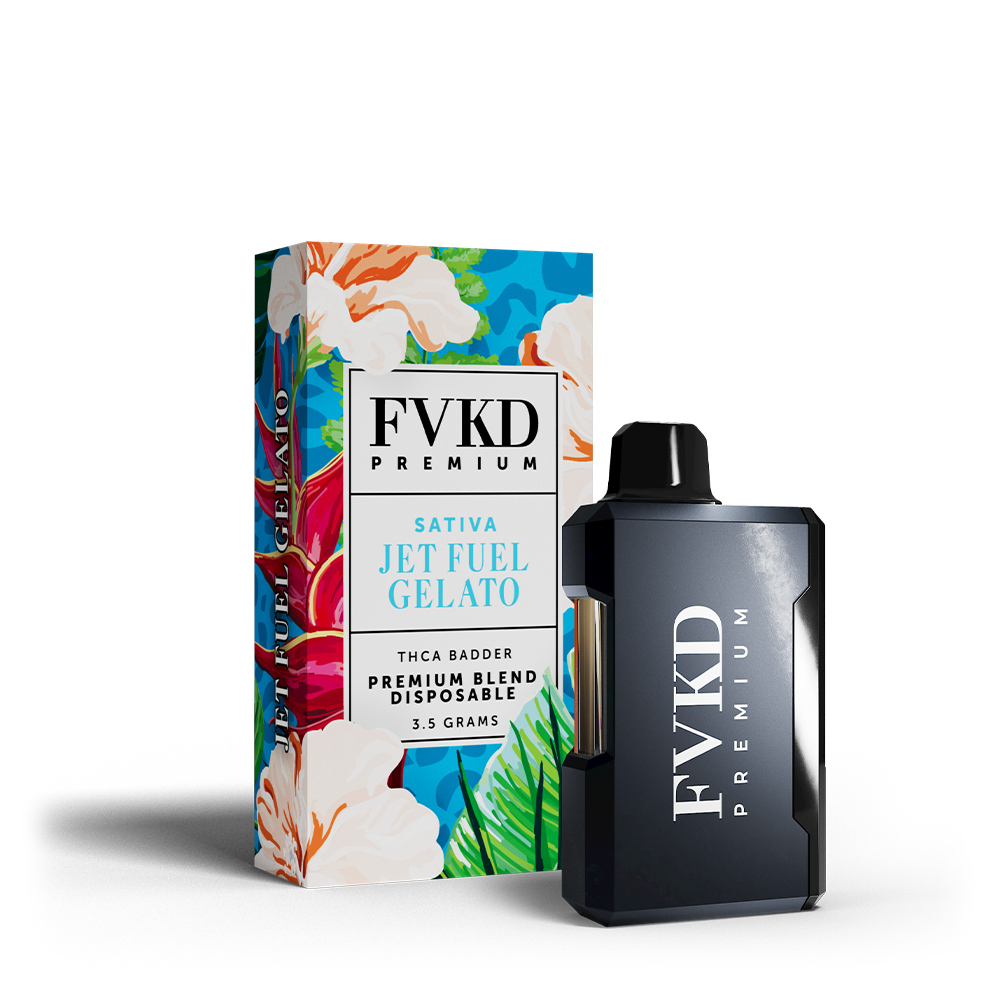 FVKD Jet Fuel Gelato Strain Vape