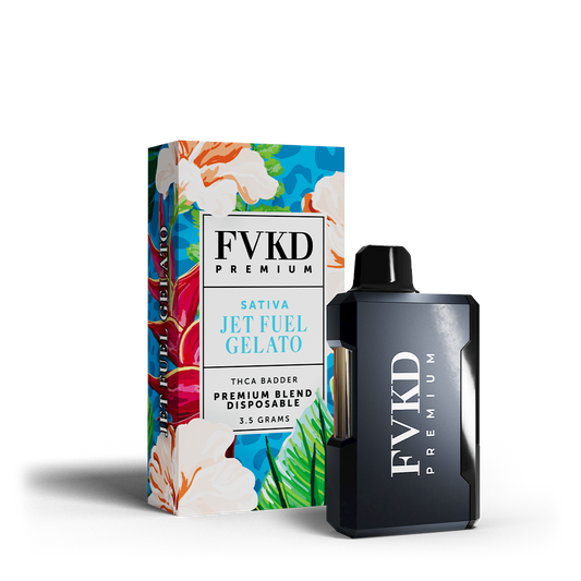FVKD Jet Fuel Gelato Strain Vape
